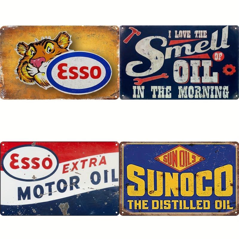Sunoco The Distilled Retro Vintage Tin Sign 8x12inch