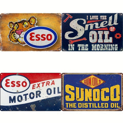 Sunoco The Distilled Retro Vintage Tin Sign 8x12inch