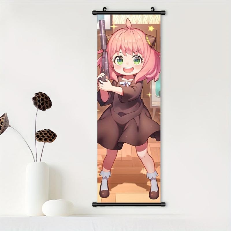 Anime Character Poster Spy Cartoon Canvas Posters for Wall Decor