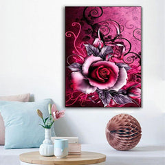 DIY 5D Diamond Painting Kit - Psychedelic Virus Gem Art Craft