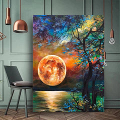 DIY 5D Diamond Painting Kit - Psychedelic Virus Gem Art Craft