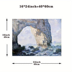 Art Canvas Painting The Manneporte Painting On Canvas Wall Art