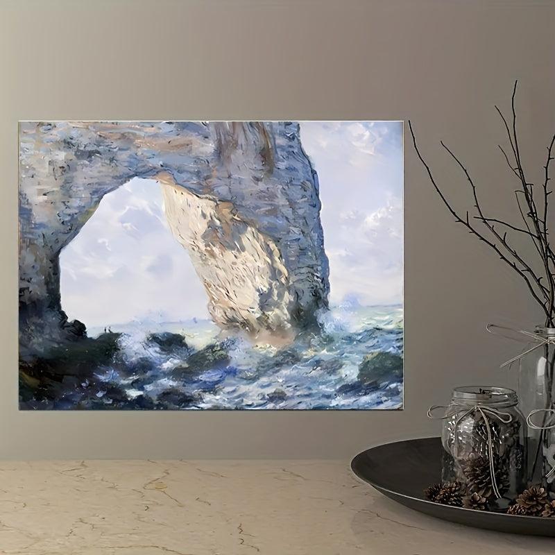 Art Canvas Painting The Manneporte Painting On Canvas Wall Art