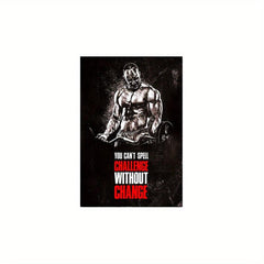 Motivational Gym Wall Art & Sports Quotes Bodybuilding Muscle Workout Poster