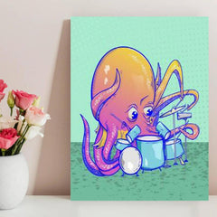 Squid Art Poster Wall Decoration Canvas Printing