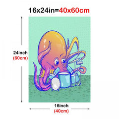 Squid Art Poster Wall Decoration Canvas Printing