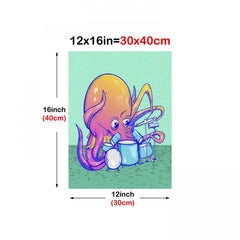 Squid Art Poster Wall Decoration Canvas Printing