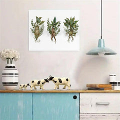 Canvas Poster Modern Art Mandrakes Plant Herbology Print Magic Botanical Waterco