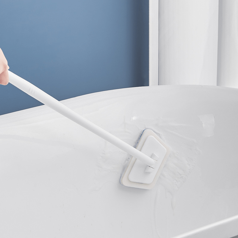 Long Handle Bathroom Wall Brush for Ceramic Tiles and Sponges