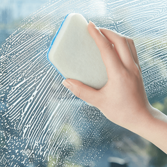 Long Handle Bathroom Wall Brush for Ceramic Tiles and Sponges