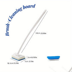 Long Handle Bathroom Wall Brush for Ceramic Tiles and Sponges