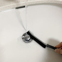 Long Handle Groove Cleaning Brush Hard Bristle Window Door Crevice Scrubber