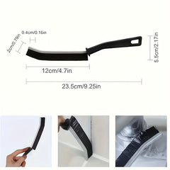 Long Handle Groove Cleaning Brush Hard Bristle Window Door Crevice Scrubber