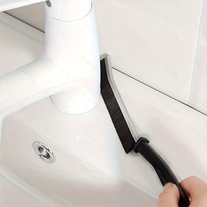 Long Handle Groove Cleaning Brush Hard Bristle Window Door Crevice Scrubber