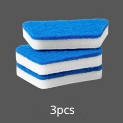 Long Handle Trapezoidal Bath Brush with Replaceable Head