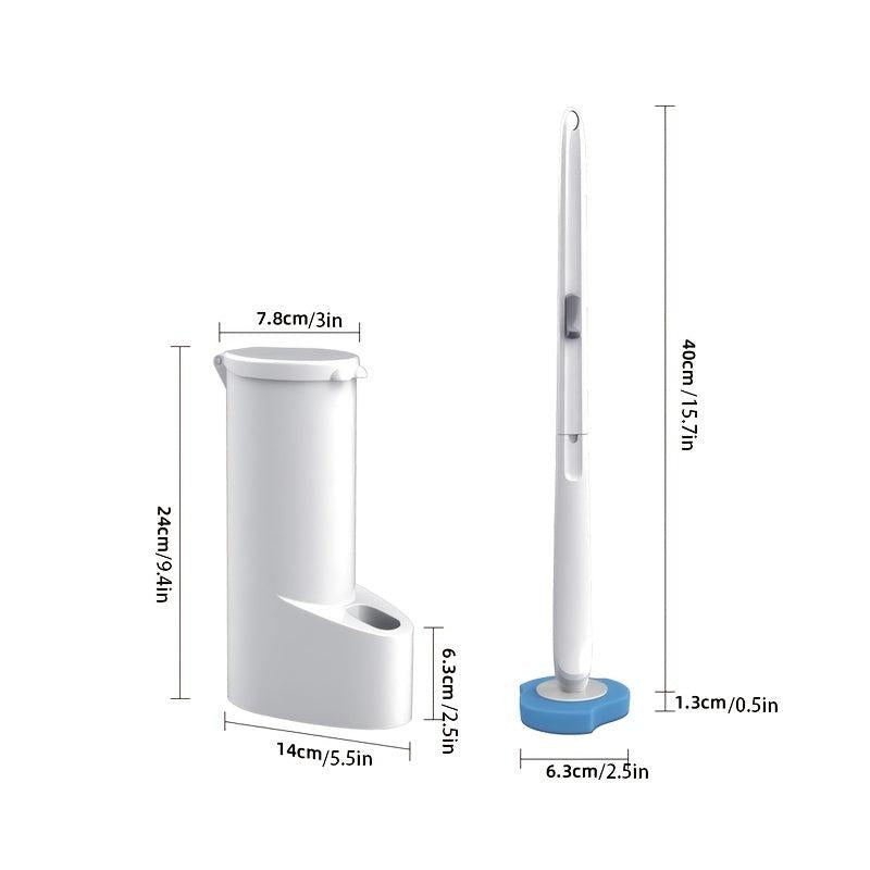 Dissolving Toilet Brush Set Stain Remover Convenient