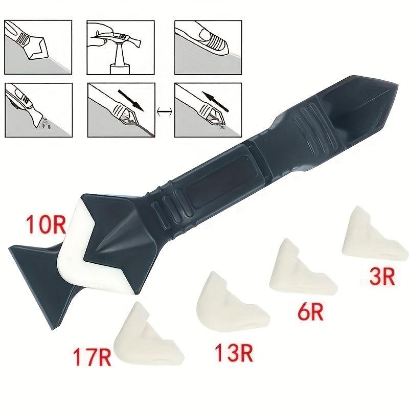 5-in-1 Metal Head Shovel Glue Tool Sealant Finishing Kit
