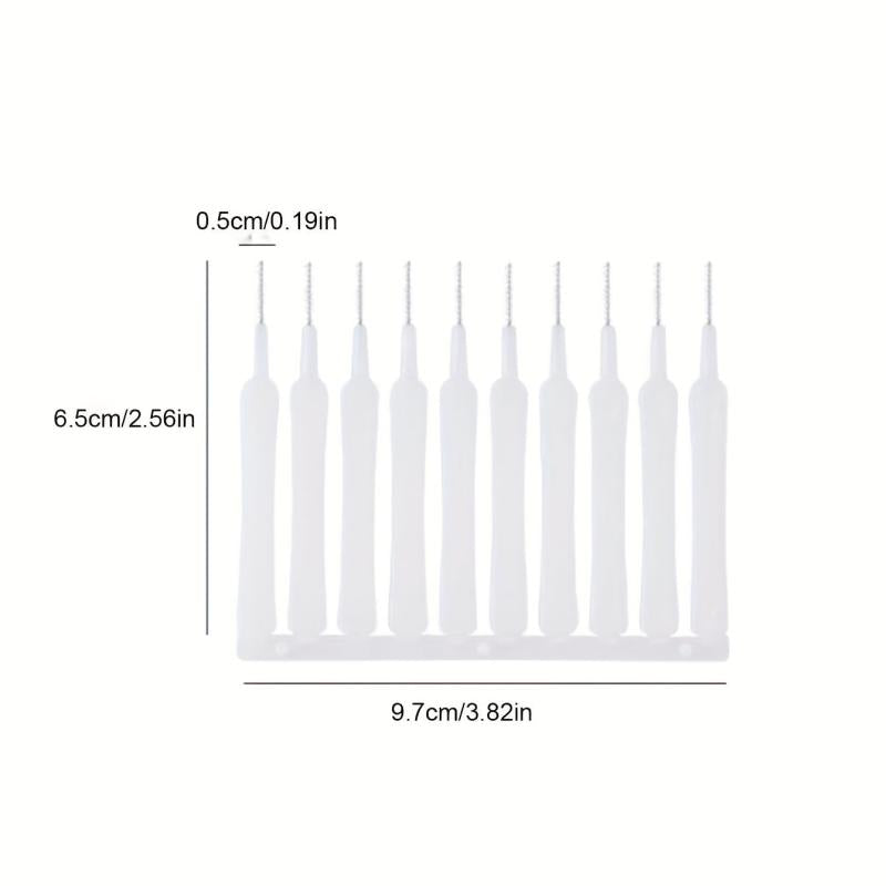 10pcs Shower Cleaning Brush Bathroom Toilet Nozzle Cleaning Tool