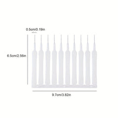 10pcs Shower Cleaning Brush Bathroom Toilet Nozzle Cleaning Tool