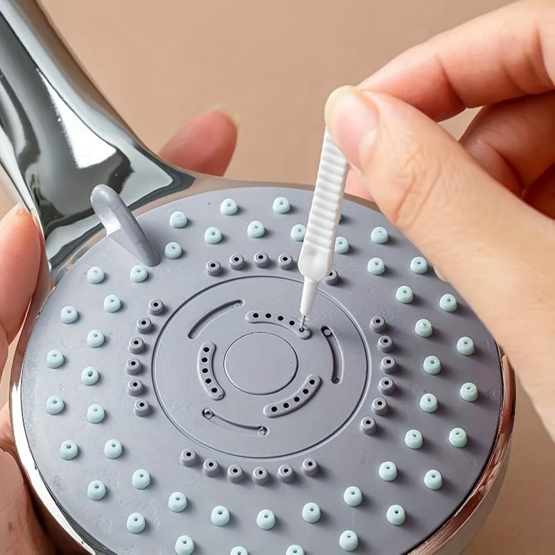 10pcs Shower Cleaning Brush Bathroom Toilet Nozzle Cleaning Tool