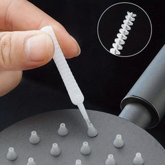 10pcs Shower Cleaning Brush Bathroom Toilet Nozzle Cleaning Tool