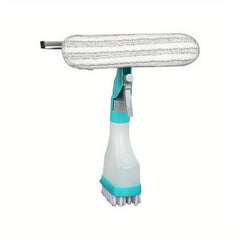 Glass Cleaner Brush Water Spray Window Brush Water Scraper