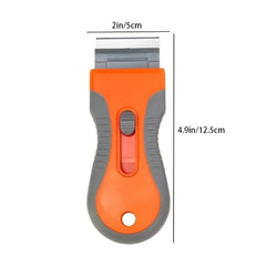 2pcs Blade Scraper Paint Glue Glass Cleaning Durable Window Scraping Tool