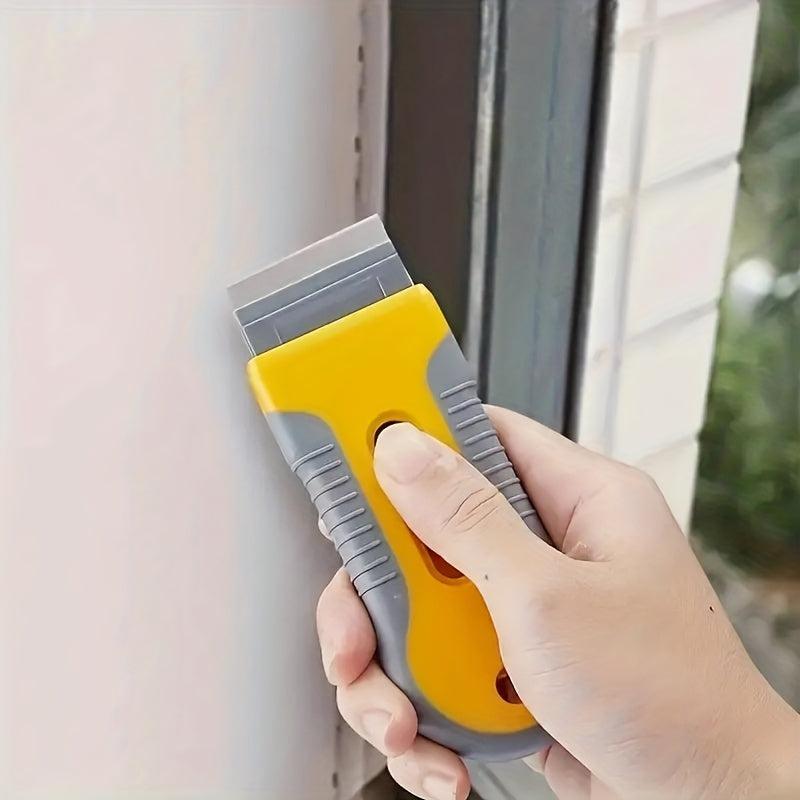 2pcs Blade Scraper Paint Glue Glass Cleaning Durable Window Scraping Tool