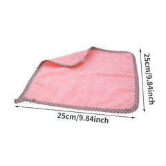 5 Pack Kitchen Towels Non Stick Absorbent Dish Cloths for Cleaning