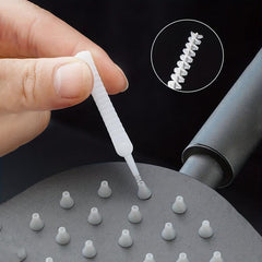 10pcs Shower Head Cleaning Brush Mini Brush Anti-clogging Nozzle Clean Brush