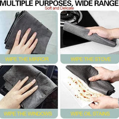 Microfiber Cleaning Cloth Thin Household Rag Reusable Kitchen Towel