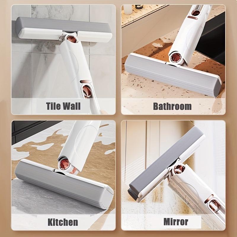 Handheld Sponge Mop Glass Wiper Multipurpose Portable Sponge Mop
