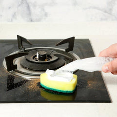7pc Replacement Dishwashing Stick & Sponge Head Clean Kitchen Sink
