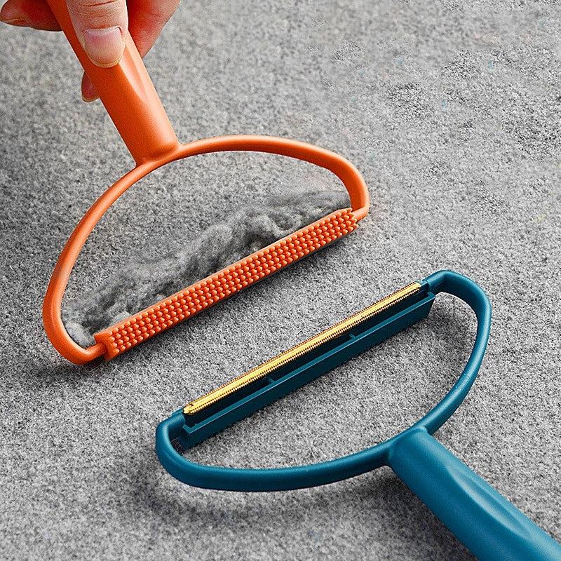 Portable Lint Remover Double Sided Brush for Fabric Clothes Sweaters Coats