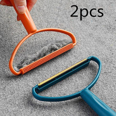 Portable Lint Remover Double Sided Brush for Fabric Clothes Sweaters Coats