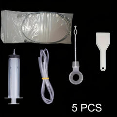 5pcs Fridge Drain Hole Clog Cleaning Tool Set Universal Dredging Kit