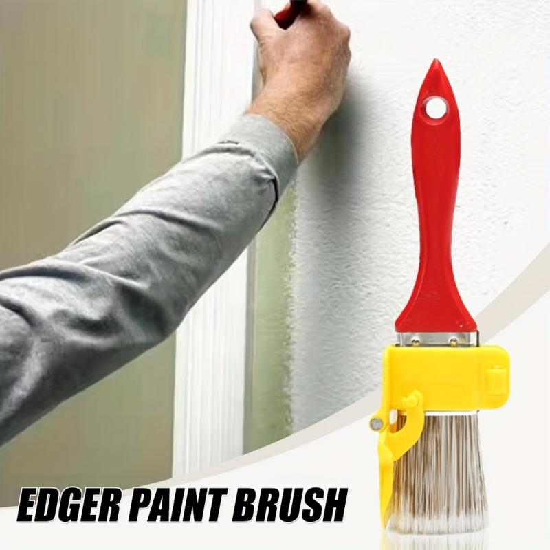 Edger Paint Brush Lightweight Clean Cut Painting Brush Wood Handle DIY Tool