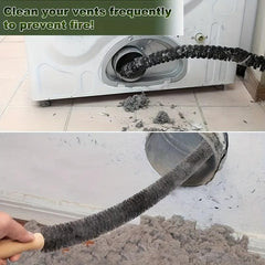 Lint Vent Trap Cleaner Brush Flexible Lint Remover