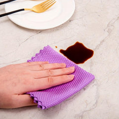 10pcs Microfiber Glass Cleaning Cloth & Nano Cloth Set