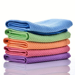 10pcs Microfiber Glass Cleaning Cloth & Nano Cloth Set