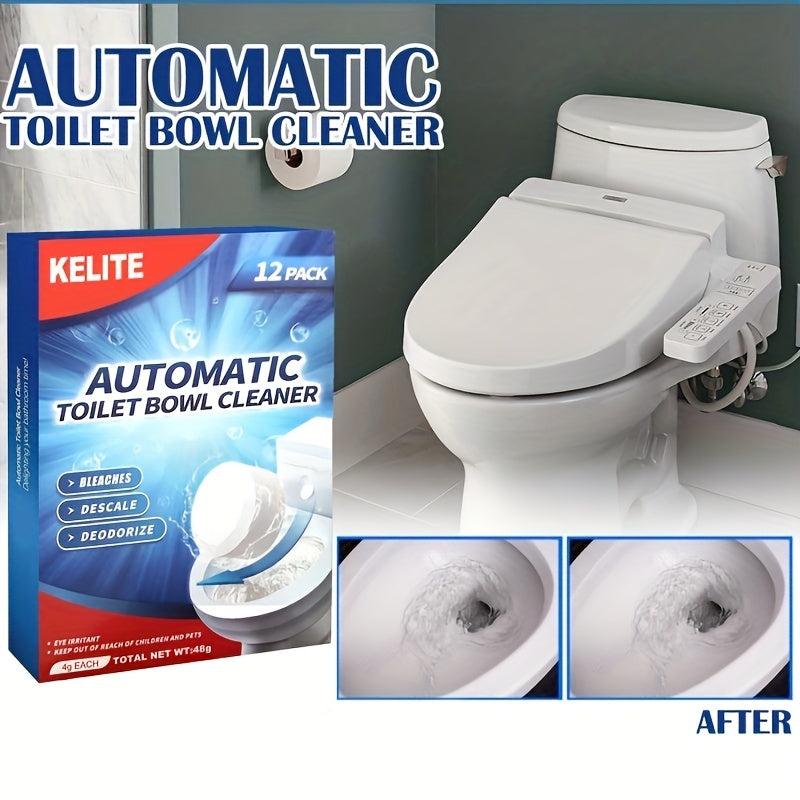 12pcs Toilet Bowl Cleaner Tablets Urine Stain Deodorization and Descaling