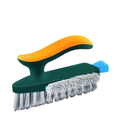 3-Sided Floor Brush for Bathroom/Toilet Cleaning