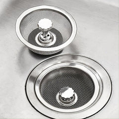Kitchen Sink Filter Stainless Steel Slag Screen 3pcs