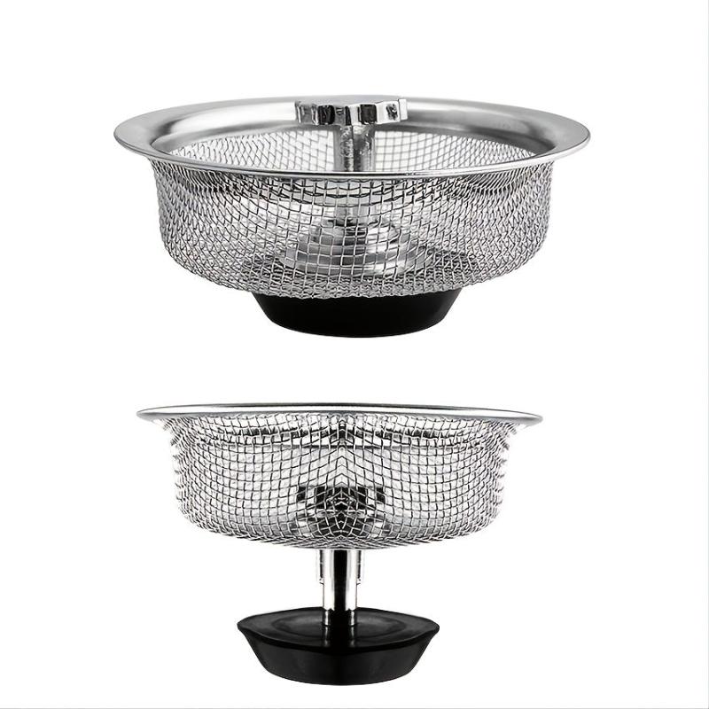Kitchen Sink Filter Stainless Steel Slag Screen 3pcs