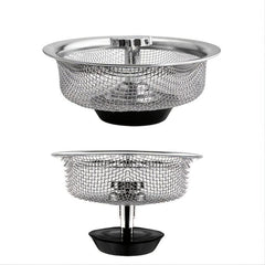 Kitchen Sink Filter Stainless Steel Slag Screen 3pcs