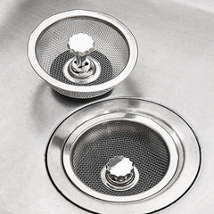 Kitchen Sink Filter Stainless Steel Slag Screen 3pcs
