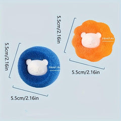5pcs Washing Machine Cleaner Ball Decontamination Fur Catcher For Laundry