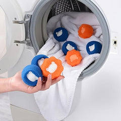 5pcs Washing Machine Cleaner Ball Decontamination Fur Catcher For Laundry