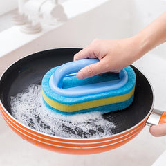 Thickened Sponge Handheld Bathtub Scrubber