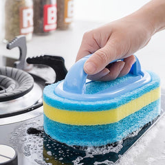 Thickened Sponge Handheld Bathtub Scrubber
